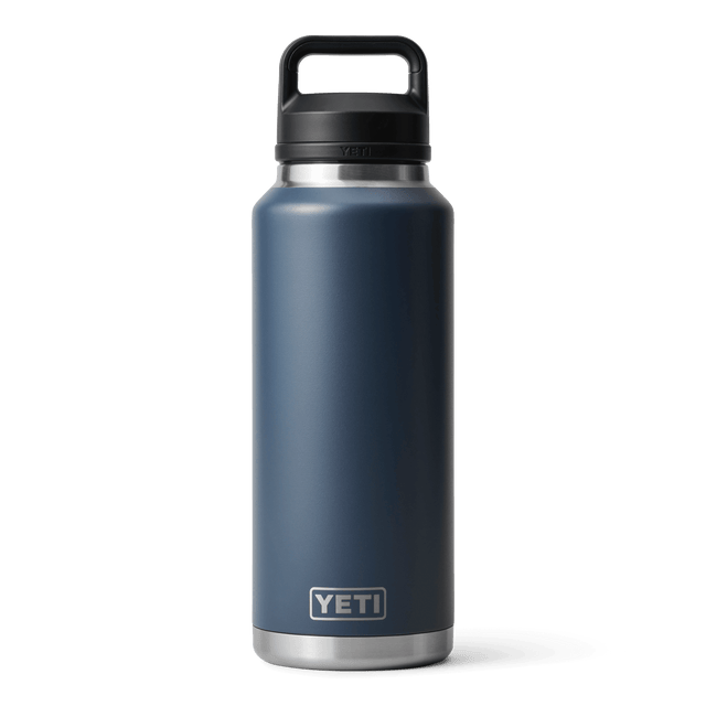 YETI RAMBLER 46OZ BOTTLE CHUG NAVY