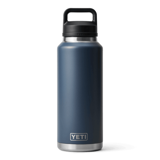 YETI RAMBLER 46OZ BOTTLE CHUG NAVY