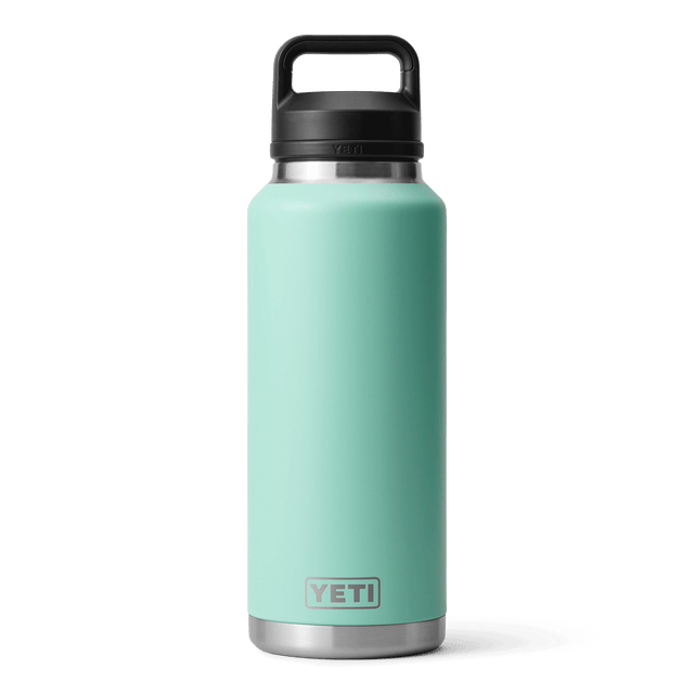 YETI RAMBLER 46OZ BOTTLE CHUG SEAFOAM