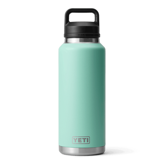 YETI RAMBLER 46OZ BOTTLE CHUG SEAFOAM