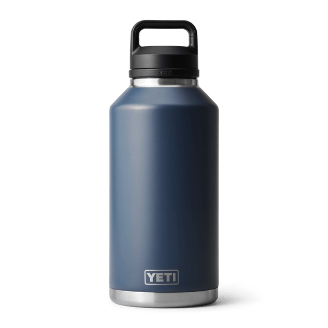 YETI RAMBLER 64OZ BOTTLE CHUG NAVY