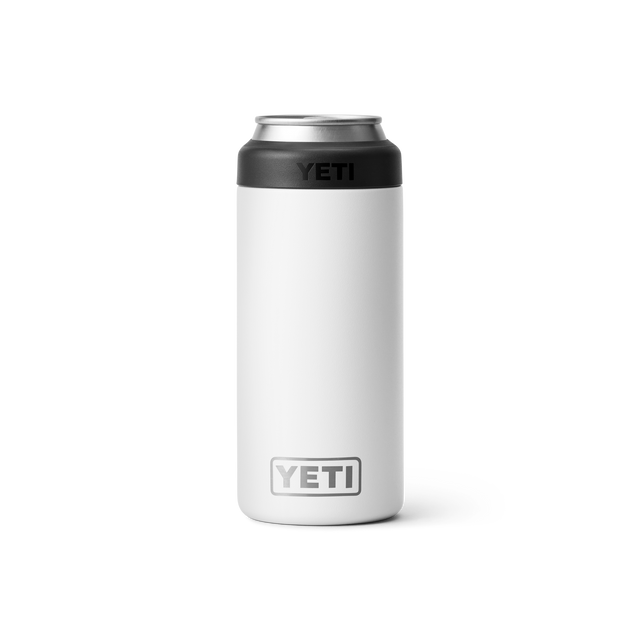 YETI RAMBLER COLSTER SLIM WHITE