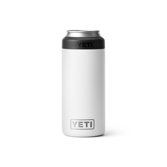 YETI RAMBLER COLSTER SLIM WHITE