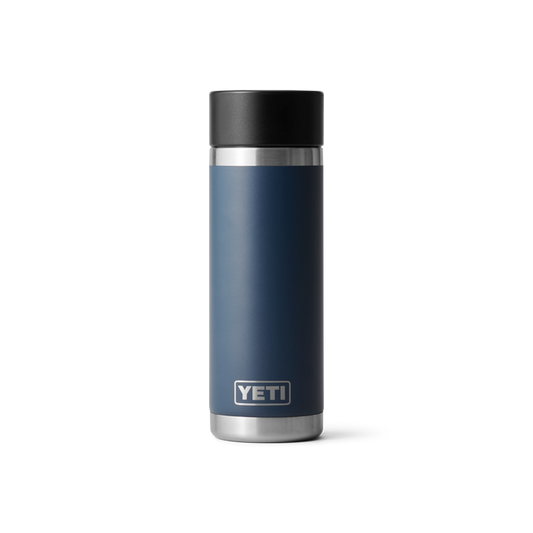 YETI RAMBLER 18OZ BOTTLE HOT SHOT NAVY