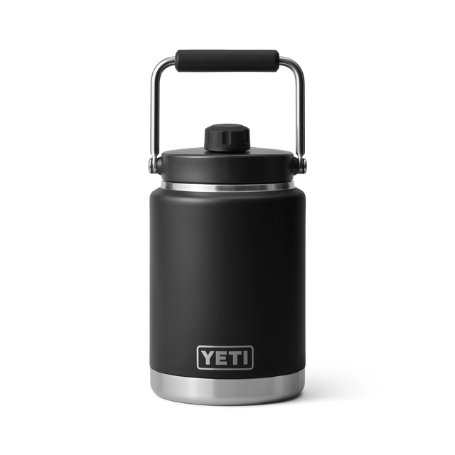 YETI RAMBLER HALF GALLON JUG BLACK