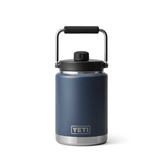 YETI RAMBLER HALF GALLON JUG NAVY