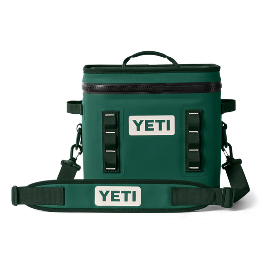 YETI HOPPER FLIP 12 BLACK FOREST GREEN