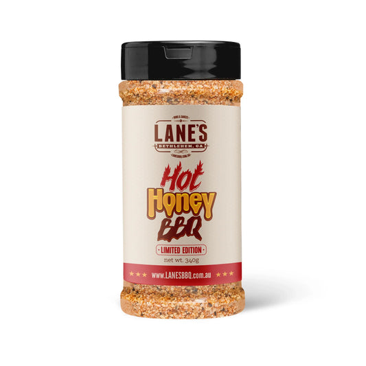 LANE'S HOT HONEY BBQ 340GM *PICK UP ONLY *