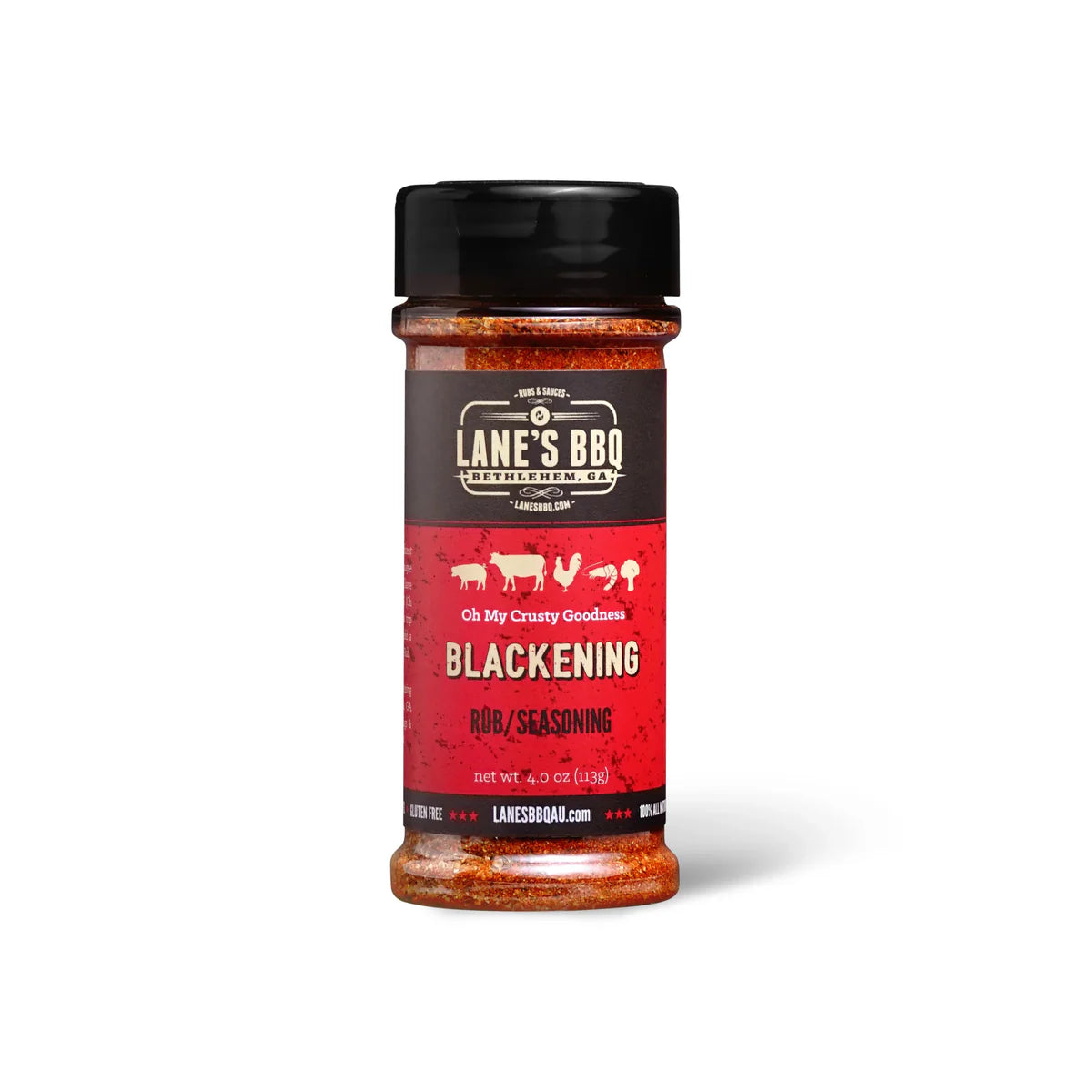 LANE'S BBQ BLACKENING 130GM