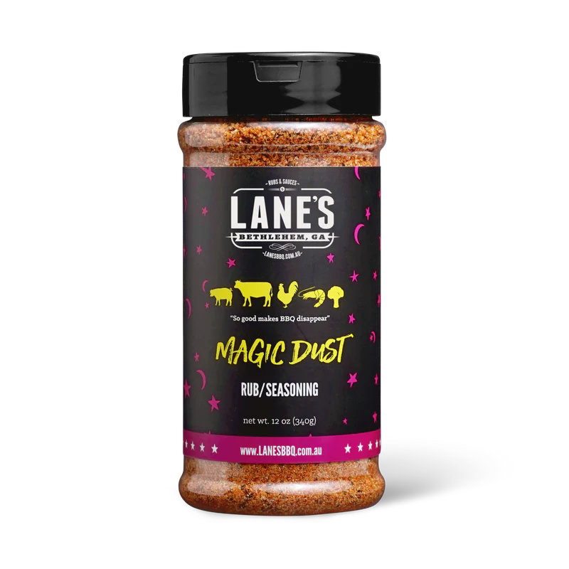 LANE'S BBQ MAGIC DUST 331GM * PICK UP ONLY *