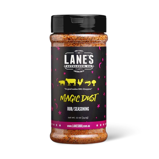 LANE'S BBQ MAGIC DUST 331GM * PICK UP ONLY *