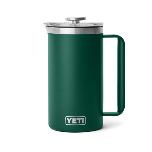 YETI RAMBLER 34OZ FRENCH PRESS BLACK FOREST GREEN