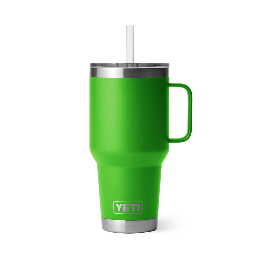 YETI RAMBLER 35OZ STRAW MUG CANOPY GREEN