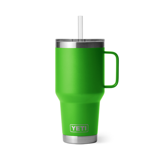 YETI RAMBLER 35OZ STRAW MUG CANOPY GREEN
