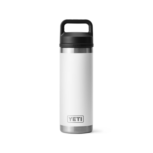 YETI RAMBLER 18OZ BOTTLE CHUG WHITE