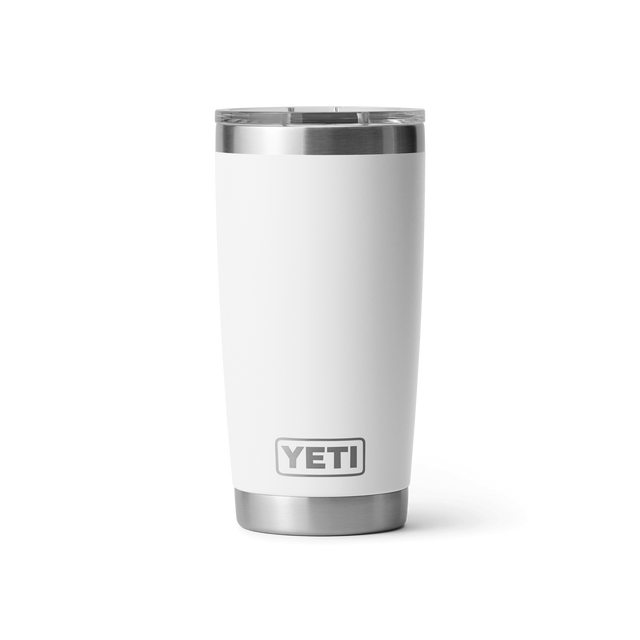 YETI RAMBLER 20OZ TUMBLER MS WHITE