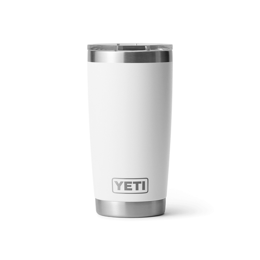 YETI RAMBLER 20OZ TUMBLER MS WHITE
