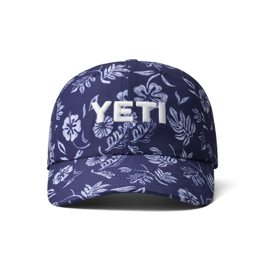 YETI CAP FLIP PRINT NAVY