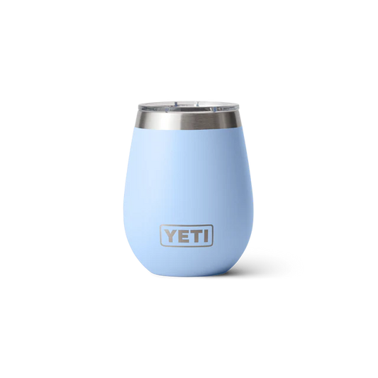 YETI RAMBLER 10OZ WINE TUMBLER MS BIG SKY BLUE