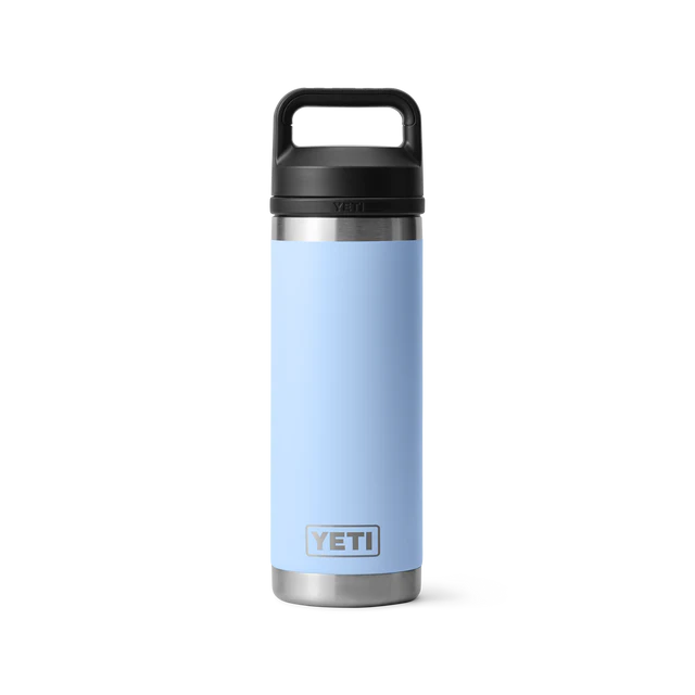 YETI RAMBLER 18OZ BOTTLE CHUG BIG SKY BLUE