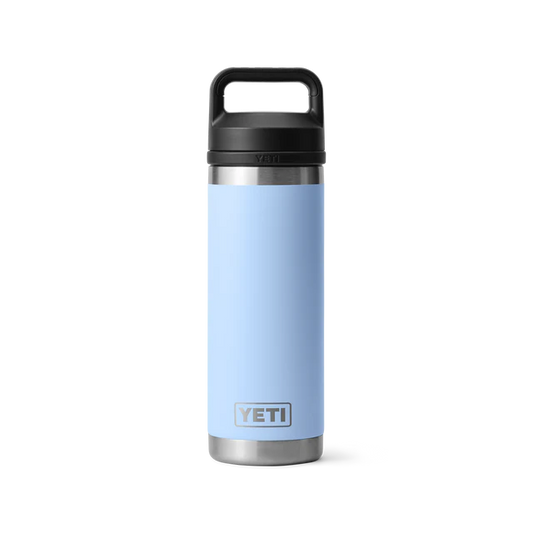 YETI RAMBLER 18OZ BOTTLE CHUG BIG SKY BLUE
