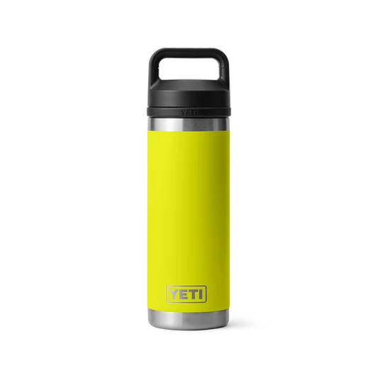 YETI RAMBLER 18OZ BOTTLE CHUG FIREFLY YELLOW