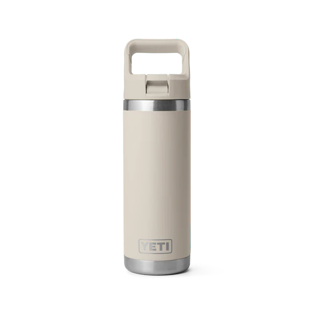 YETI RAMBLER 18OZ BOTTLE STRAW CAPE TAUPE
