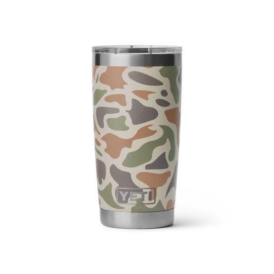 YETI RAMBLER 20OZ TUMBLER MS TAN CAMO