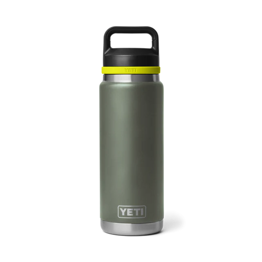 YETI RAMBLER 26OZ BOTTLE CHUG CAMP GREEN / FIREFLY * PICK UP ONLY *