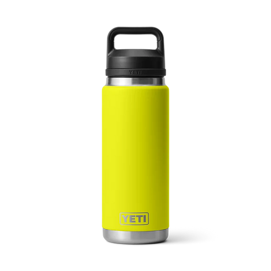 YETI RAMBLER 26OZ BOTTLE CHUG FIREFLY YELLOW