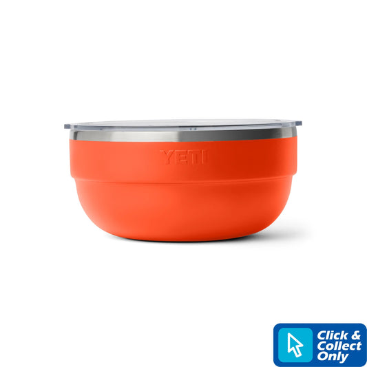 YETI RAMBLER 2 QT BOWL PAPAYA