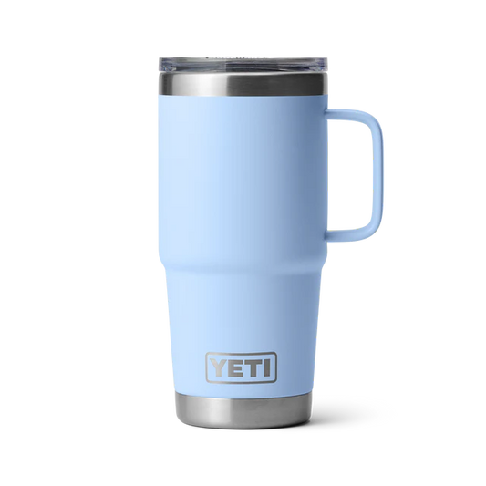 YETI RAMBLER R20 TRAVEL MUG BIG SKY BLUE