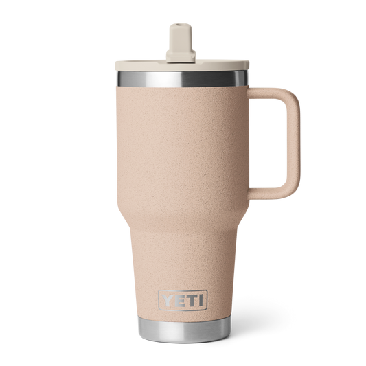 YETI RAMBLER R30 TRAVEL MUG STRAW TAHINI *PICK UP ONLY*