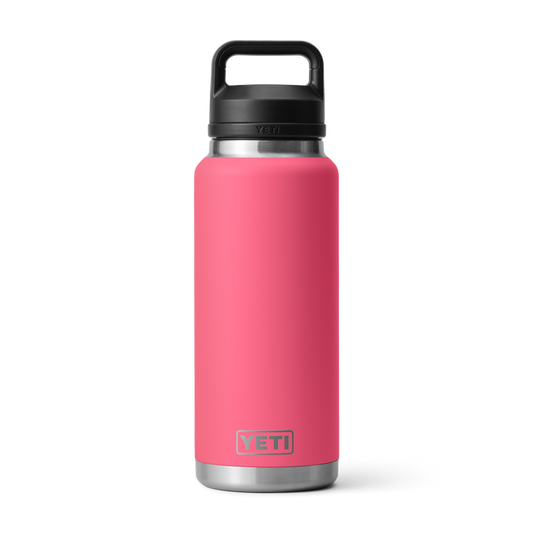 YETI RAMBLER 36OZ BOTTLE CHUG TROPICAL PINK