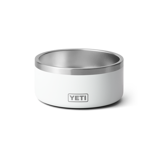 YETI BOOMER 4 DOG BOWL WHITE