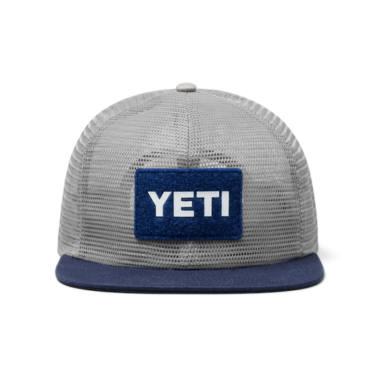 YETI VELCRO B MESH HAT Gry/NVY