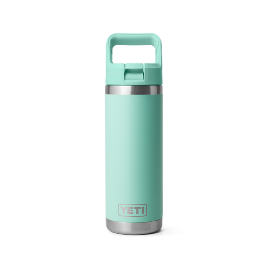 YETI RAMBLER 18OZ BOTTLE STRAW SEAFOAM