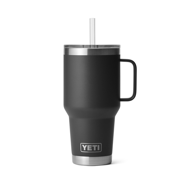 YETI RAMBLER 35OZ STRAW MUG BLACK