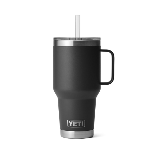 YETI RAMBLER 35OZ STRAW MUG BLACK