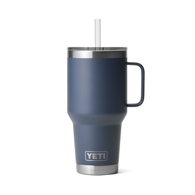 YETI RAMBLER 35OZ STRAW MUG NAVY