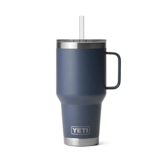 YETI RAMBLER 35OZ STRAW MUG NAVY