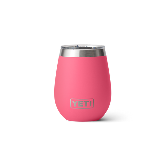 YETI RAMBLER 10oz WINE TUMBLER TROPICAL PINK