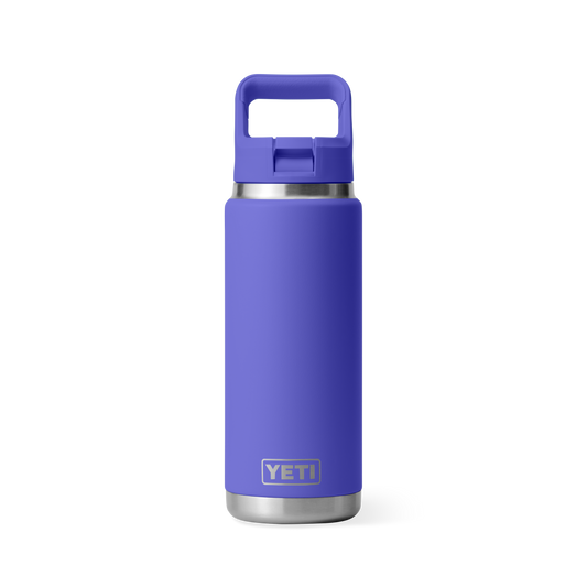 YETI RAMBLER 26OZ BOTTLE STRAW ULTRAMARINE VIOLET