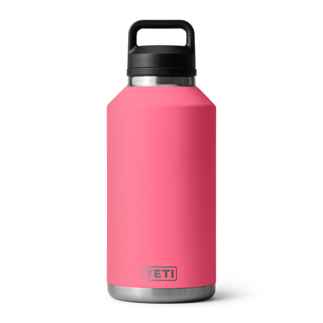 YETI RAMBLER 64OZ BOTTLE CHUG TROPICAL PINK